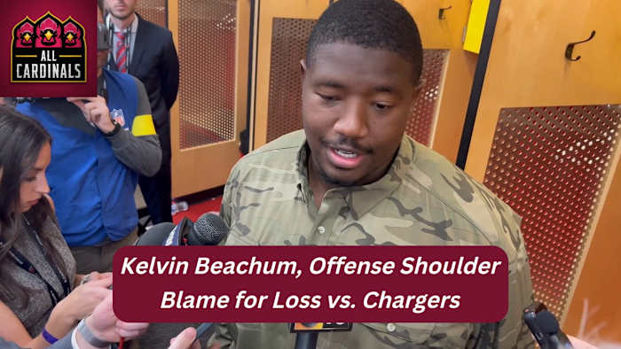 Kelvin Beachum, Offense Shoulders Blame for Loss vs. Chargers